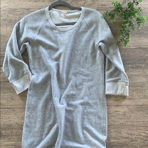 J. Crew sweat shirt tunic